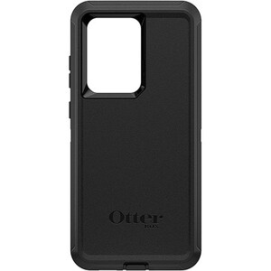 OtterBox Defender Carrying Case (Holster) Samsung Galaxy S20 Ultra Smartphone - Black - Drop Resistant, Dirt Resistant Por