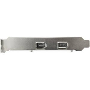 StarTech.com FireWire Adapter - PCI Express x1 - Plug-in Card - Green - TAA Compliant - 2 Total Firewire Port(s) - 2 Firew