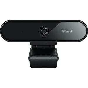 Webcam Trust Tyro - 30 fps - Nero, Argento - USB 2.0 - 1920 x 1080 Video - Auto focus - Microfono - Computer portatile, Co