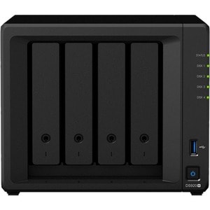 Synology DiskStation DS920+ SAN/NAS Storage System - Intel Celeron J4125 Quad-core (4 Core) 2 GHz - 4 x HDD Supported - 64