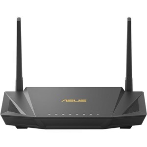 Asus RT-AX56U IEEE 802.11ax Ethernet Wireless Router - 2.40 GHz ISM Band - 5 GHz UNII Band - 2 x Antenna(2 x External) - 2