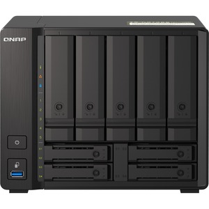 QNAP TS-H973AX-8G 9 x Total Bays SAN/NAS Storage System - 5 GB Flash Memory Capacity - AMD Ryzen V1500B Quad-core (4 Core)