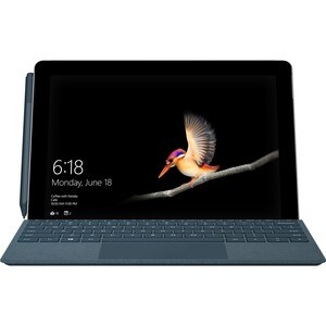 Microsoft Signature Type Cover Keyboard/Cover Case Microsoft Surface Go Tablet - Ice Blue - Alcantara Body - 4.6 mm Height