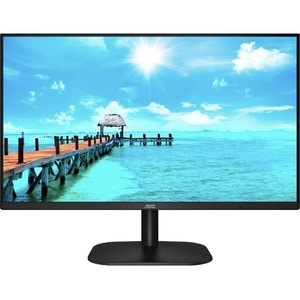 AOC 27B2H 68.6 cm (27") Full HD WLED LCD Monitor - 16:9 - Black - 27" Class - In-plane Switching (IPS) Technology - 1920 x