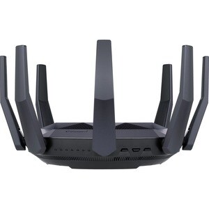 Asus RT-AX89X IEEE 802.11ax Ethernet Wireless Router - 2.40 GHz ISM Band - 5 GHz UNII Band - 8 x Antenna(8 x External) - 7