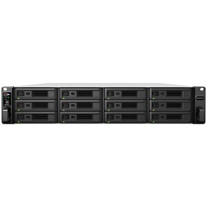 Synology RackStation RS3621RPxs 12 x Total Bays SAN/NAS Storage System - Intel Xeon Hexa-core (6 Core) 2.20 GHz - 8 GB RAM