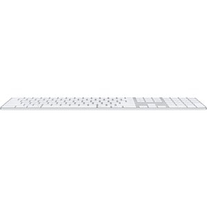 Apple Magic Keyboard - Wired/Wireless Connectivity - Bluetooth - Lightning Interface Multimedia Hot Key(s) - MacBook Pro, 