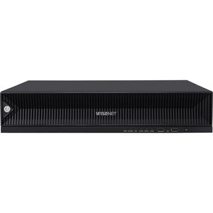 Wisenet 32CH 4K 400Mbps H.265 NVR - 64 TB HDD - Network Video Recorder - HDMI