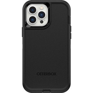 OtterBox Defender Rugged Carrying Case (Holster) Apple iPhone 13 Pro Max, iPhone 12 Pro Max Smartphone - Black - Drop Resi