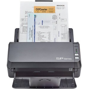 Fujitsu ImageScanner SP-1130Ne Large Format ADF Scanner - 600 dpi Optical - 24-bit Color - 8-bit Grayscale - 30 ppm (Mono)