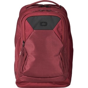 Ogio Carrying Case (Backpack) for 17" Notebook - Burgundy - Water Resistant - 1680D Ballistic Fabric, 600D Ripstop, 420D R