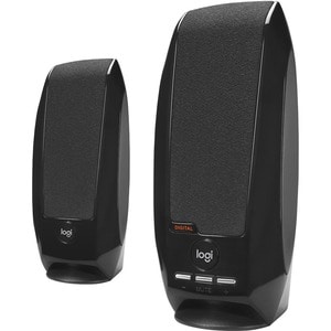 Logitech S-150 2.0 Speaker System - 1.20 W RMS - Black - 90 Hz to 20 kHz - USB - 1 Pack
