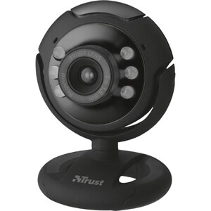 Trust SpotLight Pro Webcam with LED lights Webcam USB con microfono incorporato e luci LED integrate 640 x 480