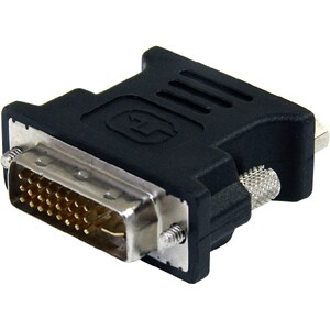 StarTech.com Adaptador Conversor DVI-I a VGA - DVI-I Macho - DB15 Hembra - Negro - Negro