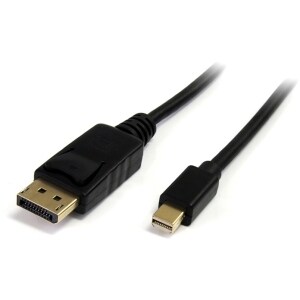 StarTech.com 1,8m Mini DisplayPort to DisplayPort 1.2 Adapter Cable M/M - DisplayPort 4k with HBR2 support - 6 feet Mini D