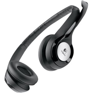 Auriculares Logitech ClearChat H390 Cableado De Diadema Estéreo - Negro - Biauricular - Cobertor total de Oreja - 20 Hz a 