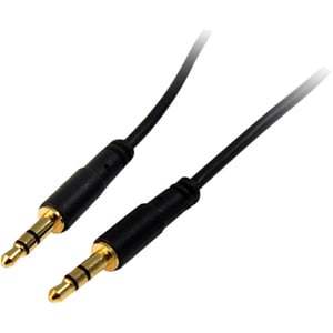 StarTech.com 4.57 m Mini-phone Audio Cable for iPhone, Audio Device, iPod, Headphone, iPad, MP3 Player, Sound Card - First