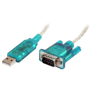 StarTech.com USB to Serial Adapter - Prolific PL-2303 - 91cm (3 ft.) - DB9 (9-pin) - USB to RS232 Adapter Cable - USB Seri