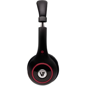 V7 HA510 Wired Over-the-head Binaural Stereo Headphone - Black - Ear-cup - 32 Ohm - 20 Hz to 20 kHz - 1.80 m Cable - Mini-