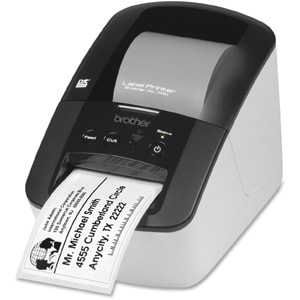 Brother QL-700 Direct Thermal Printer - Monochrome - Desktop - Label Print - 58.42 mm (2.30") Print Width - 150 mm/s Mono 