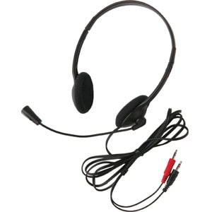CALIFONE 3065AV LIGHTWEIGHT HEADSET MIC 3.5MM 6FT - Stereo - Mini-phone (3.5mm) - Wired - 32 Ohm - 20 Hz - 20 kHz - Over-t