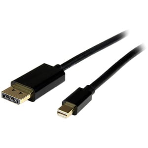 StarTech.com 4m (13ft) Mini DisplayPort to DisplayPort 1.2 Cable, 4K x 2K mDP to DisplayPort Adapter Cable, Mini DP to DP 