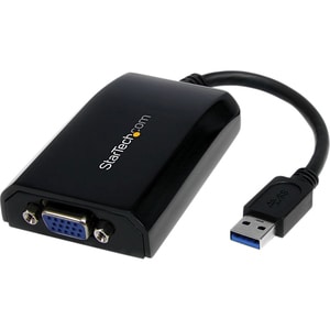 StarTech.com Adaptador de Vídeo Externo USB a VGA - Tarjeta Gráfica Externa Cable para Mac® y PC - 1920x1200 - Extremo pri