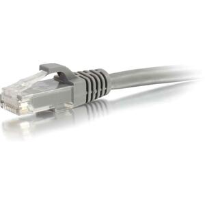 C2G 6 ft Cat6 Snagless UTP Unshielded Network Patch Cable - Gray - 6 ft Category 6 Network Cable for Network Device - Firs