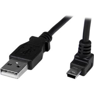 StarTech.com Cavo mini USB 1 m- A a Mini B con angolare verso l'alto - Estremità 1: 1 x Tipo A Maschio USB - Estremità 2: 