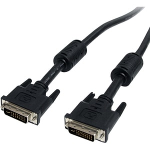 StarTech.com 15 ft DVI-I Dual Link Digital Analog Monitor Cable M/M - First End: 1 x 29-pin DVI-I (Dual-Link) Male Video -