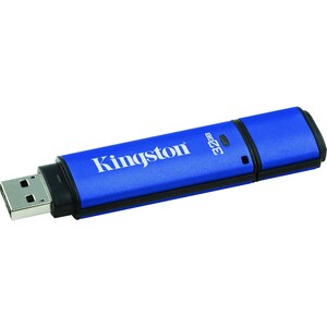 Kingston DataTraveler Vault 32 GB USB 3.0 Flash Drive - 250 MB/s Read Speed - 40 MB/s Write Speed - 5 Year Warranty
