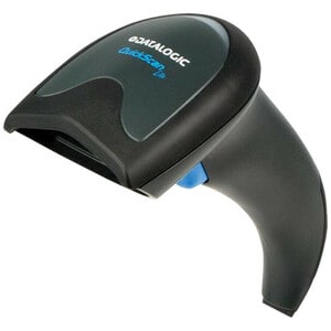 Datalogic QuickScan QW2120 Handheld Barcode Scanner - Cable Connectivity - Black - USB Cable Included - 400 scan/s - 1D - 