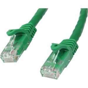 StarTech.com 2m Green Gigabit Snagless RJ45 UTP Cat6 Patch Cable - 2 m Patch Cord - Ethernet Patch Cable - RJ45 Male to Ma