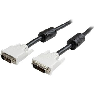 StarTech.com Cable de 3m DVI-D de Enlace Simple - Macho a Macho - Extremo prinicpal: 1 x DVI- D Macho Vídeo digital - Extr