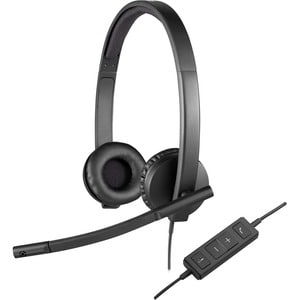 Logitech USB Headset Stereo H570e - Stereo - USB - Wired - 31.50 Hz - 20 kHz - Over-the-head - Binaural - Supra-aural - No