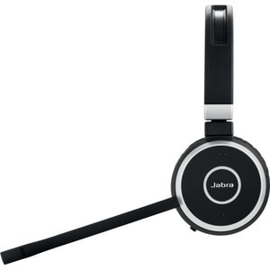 Jabra EVOLVE 65 MS Stereo USB Headband, Bluetooth function, Noise cancelling, USB via Dongle, with mute-button and volume 