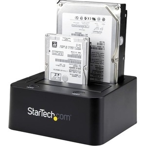Docking Station USB 3.0 con UASP de 2 Bahías para Disco Duro o SSD SATA de 2.5 o 3.5 Pulgadas StarTech.com SDOCK2U33