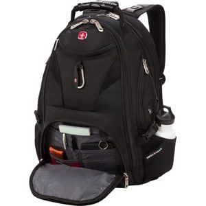 Swissgear Scansmart Backpack - Blk Fits Up To 17In Laptop Tsa Blk