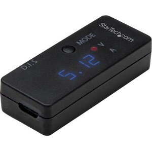 StarTech.com USB Voltage and Current Tester Kit - USB Voltage and Current Meter - USB Fast Charge Adapter - Current Measur