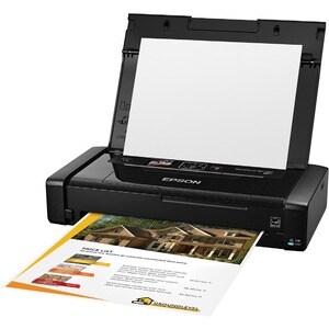 Epson WorkForce WF-10 Portable Inkjet Printer - Color - 7 ppm Mono / 4 ppm Color - 5760 x 1440 dpi Print - Automatic Duple