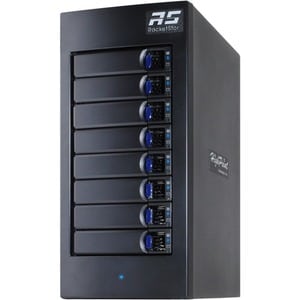 HighPoint 2nd Generation Thunderbolt 3 40Gb/s Hardware RAID Storage Enclosure - 8 x HDD Supported - 80 TB Supported HDD Ca