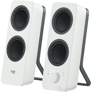 Logitech Z207 2.0 Bluetooth Speaker System - 5 W RMS - White - Desktop