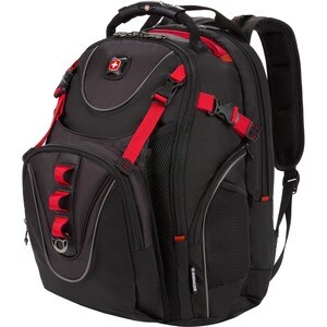Wenger Maxxum Backpack Red - Fits 16In Laptop W/Tablet Pocket