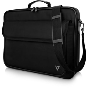V7 Essential CCK16-BLK-3E Carrying Case (Briefcase) for 40.6 cm (16") Notebook - Black - 600D Polyester, 210D Polyester In
