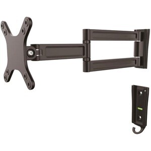 Monitor Wall Mount - Dual Swivel - Supports 13’’ to 34’’ Monitors - VESA Monitor / TV Wall Mount - Wall Mount Swivel Monit