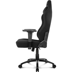 AKRACING Office Series Opal Computer Chair - Polyester Seat - Polyester Back - Black Steel, Metal Frame - 5-star Base - Bl