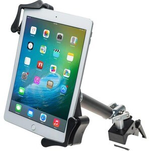 CTA Digital Clamp Mount for Tablet, iPad, iPad Pro, iPad mini, iPad Air - 1 Display(s) Supported14" Screen Support