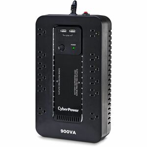 CyberPower ST900U Standby UPS Systems - 900VA/500W, 120 VAC, NEMA 5-15P, Compact, 12 Outlets, PowerPanel® Personal, $12500