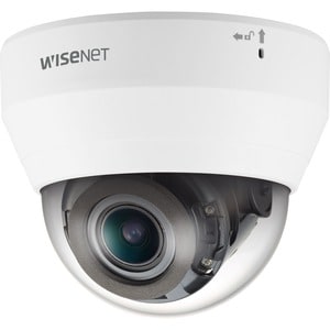 Wisenet QND-6082R 2 Megapixel Full HD Network Camera - Monochrome, Color - Dome - 65.62 ft Infrared Night Vision - H.265, 