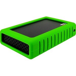 Fantom Drives FD DUO - Portable 2 Bay SSD RAID Enclosure Silicone Bumper Add-On - Green - (DMR000ERG) - DUO Portable SSD R